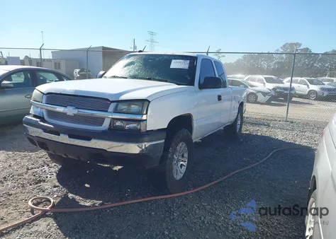 2005 Chevrolet Silverado 1500 Ls z USA, uszkodzony, nr VIN 2GCEC19T651192228